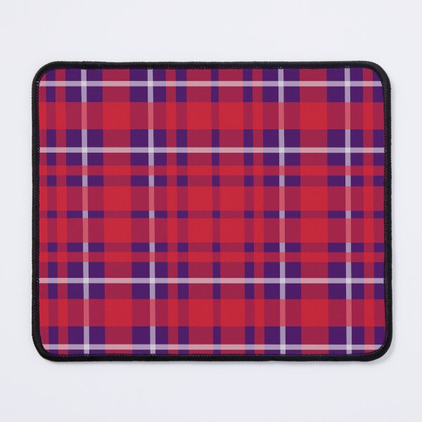 Item preview, Clark Plaid - Red and Purple Pattern designed and sold by RomeoSketches.