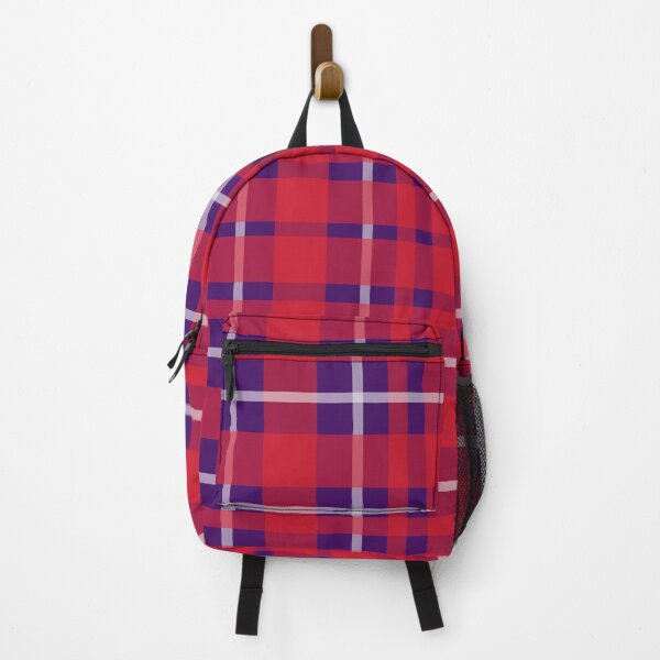 Item preview, Clark Plaid - Red and Purple Pattern designed and sold by RomeoSketches.