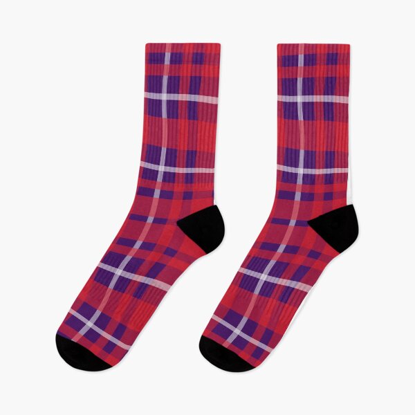 Item preview,  Clark Plaid - Red and Purple Pattern designed and sold by RomeoSketches.