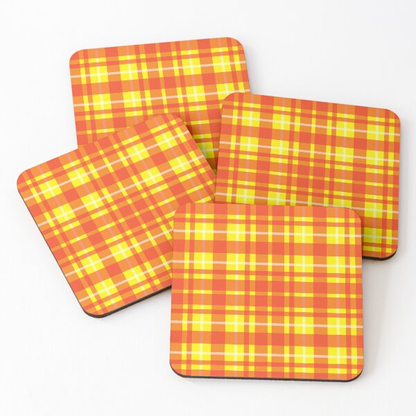 Item preview, Clark Plaid - Red and Yellow Pattern designed and sold by RomeoSketches.