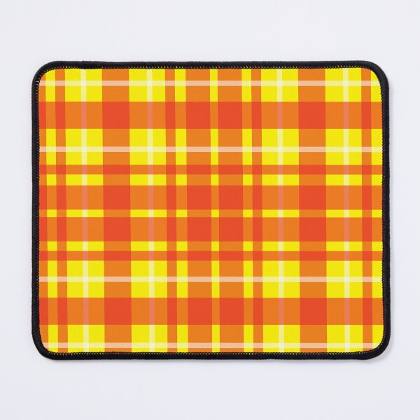 Item preview, Clark Plaid - Red and Yellow Pattern designed and sold by RomeoSketches.