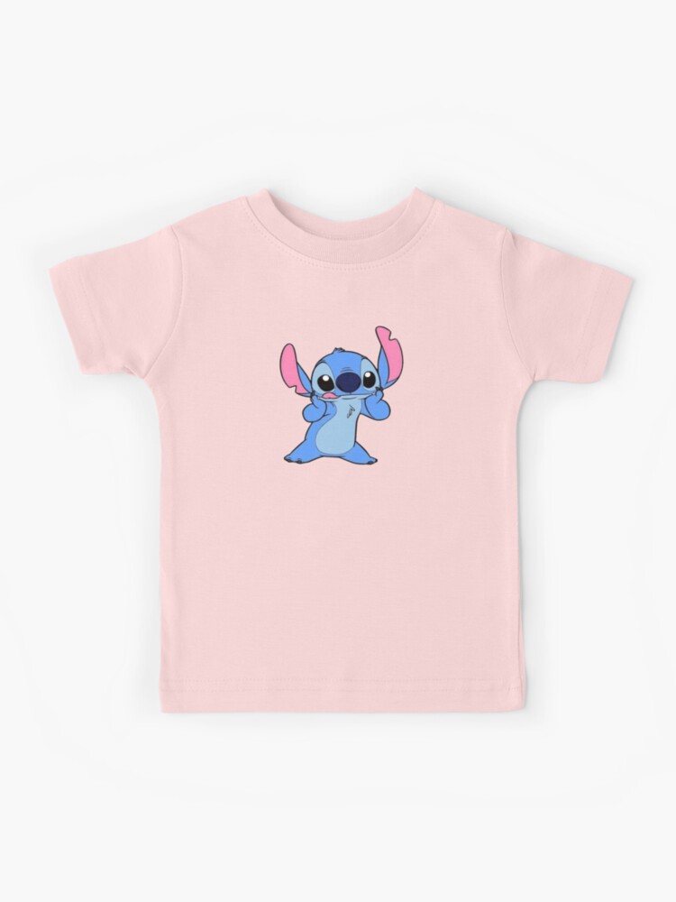 Kids Pink Stitch & Angel Besties Long Sleeve T-Shirt (3-9yrs