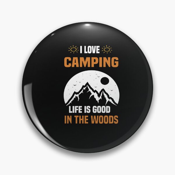 Item preview, I love camping in the Woods designed and sold by Bakr1991.
