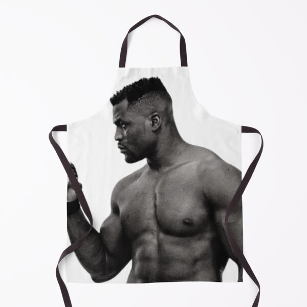 Item preview, Francis Ngannou Black & White photo designed and sold by ForeverFlames.