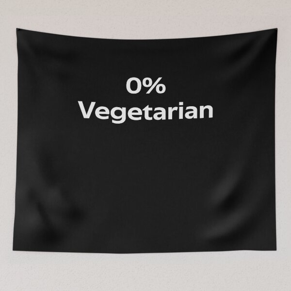 Item preview, 0% Vegetarian designed and sold by rachidhaz.