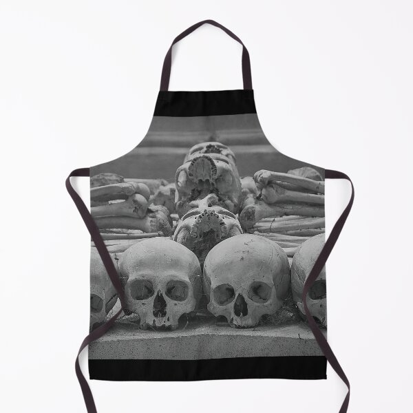 Item preview, Sedlec Ossuary Skulls Photo Art, Human Bone Church Mystery Skulls Art, Halloween Skull designed and sold by Sedlec Ossuary Project.