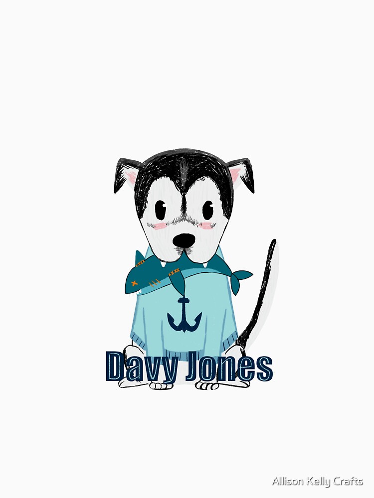 Seattle Kraken Davy Jones Team Dog | Throw Pillow