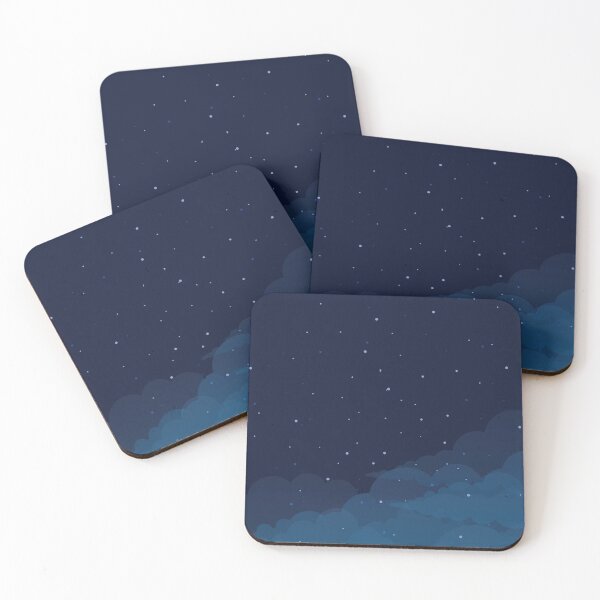 Item preview, Blue Starry night sky designed and sold by SweetLog.