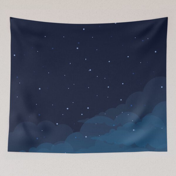 Item preview, Blue Starry night sky designed and sold by SweetLog.