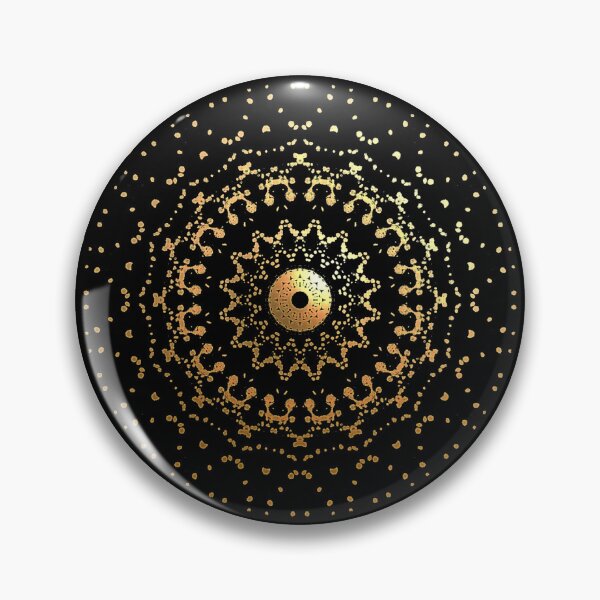 Item preview, Cosmic Gold Mandala designed and sold by cutecrazytshirt.