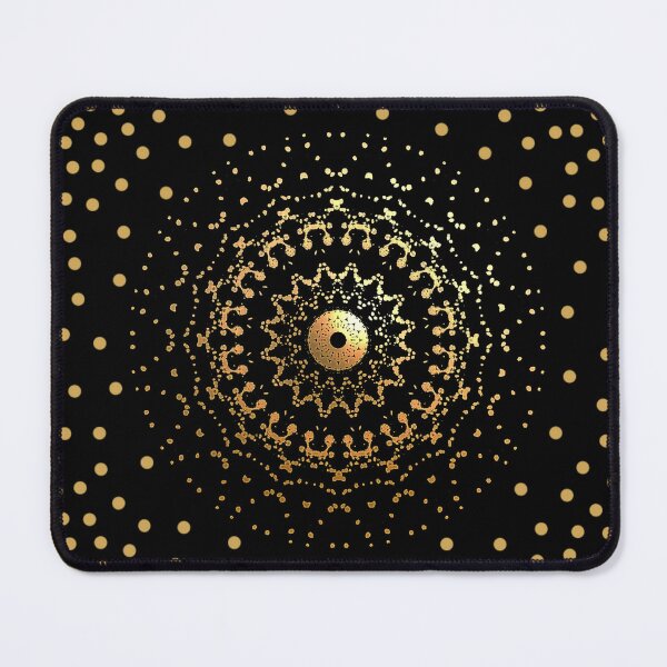 Item preview, Cosmic Gold Mandala designed and sold by cutecrazytshirt.