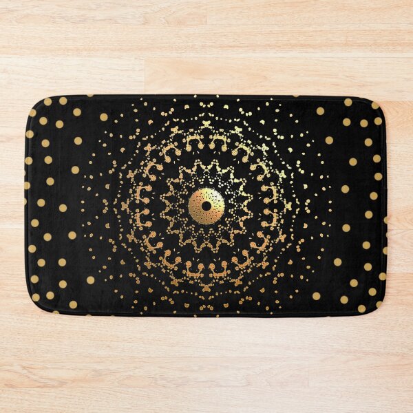 Item preview, Cosmic Gold Mandala designed and sold by cutecrazytshirt.