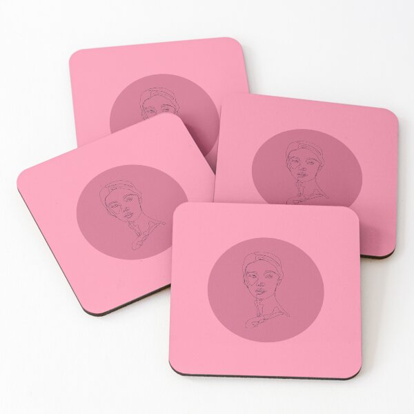 Item preview, Lady on Baker-Miller Pink designed and sold by kellchu.