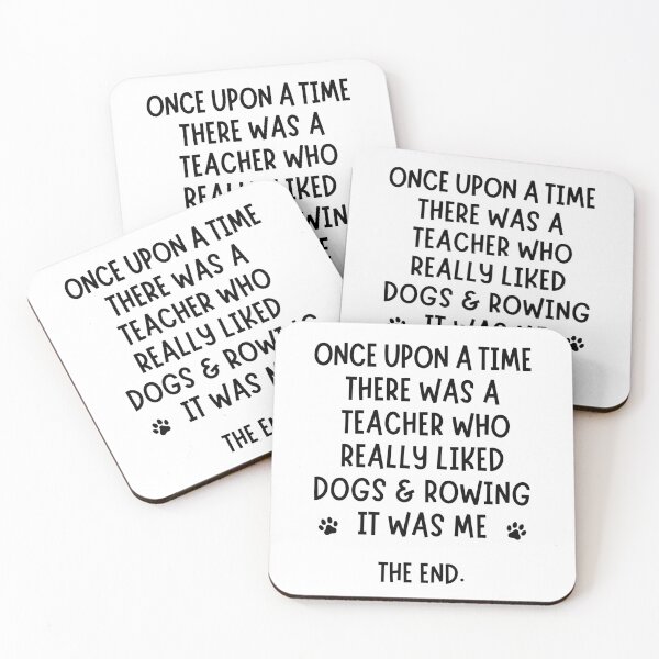 Item preview, A teacher who really liked dogs & rowing designed and sold by TheGreenGoat.
