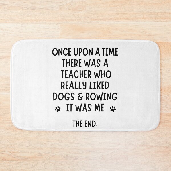 Item preview, A teacher who really liked dogs & rowing designed and sold by TheGreenGoat.