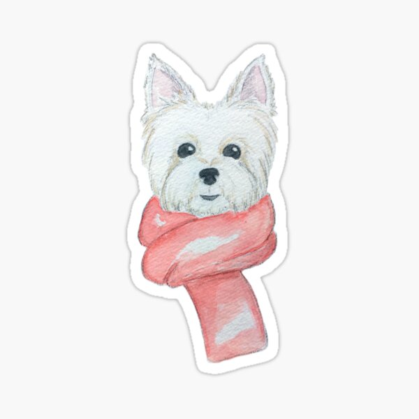Westie love Sticker