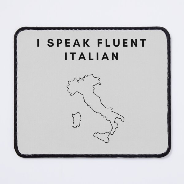 Item preview, I speak fluent italian designed and sold by ZAKARIA-TCH.