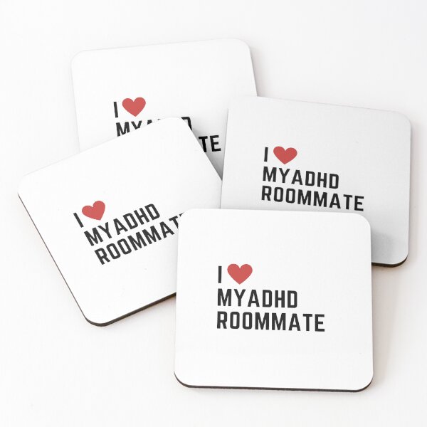 Item preview, i heart my AHDH roommate designed and sold by alexandralilley.