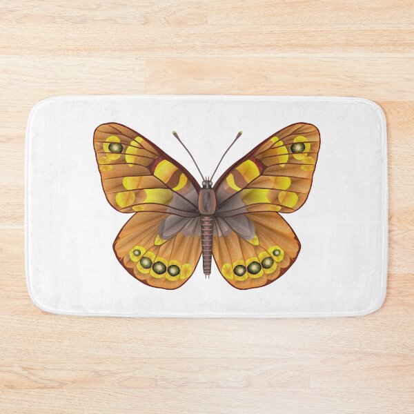 Item preview, Yellowish brown tropical butterfly designed and sold by Elonium.