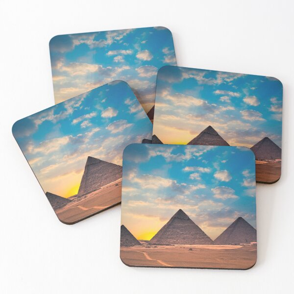 Item preview, Egypt Pyramids in The Morning designed and sold by The-Lerach.