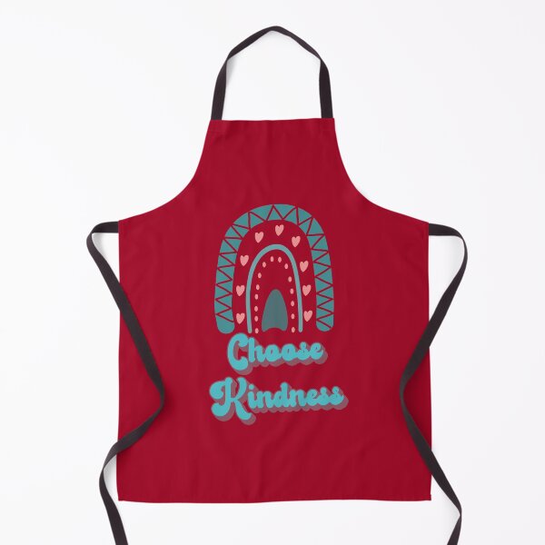 Item preview, Choose Kindness Vintage Retro Boho Rainbow Positivity on Burgundy  designed and sold by Itaya Art.