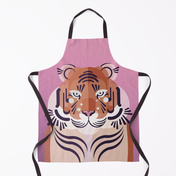 Item preview, Purple and Pink Chinese New Year Tiger designed and sold by Miriam DESQUESNES.