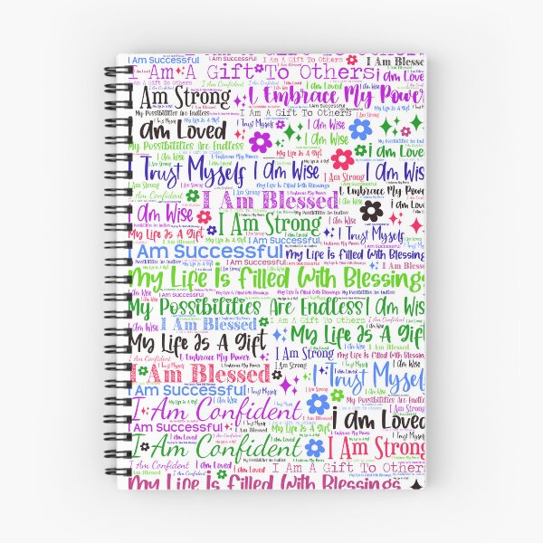 Item preview, Colorful Self Love Affirmations designed and sold by frankie5368.