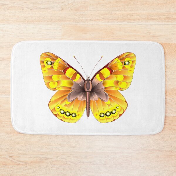 Item preview, Yellowish brown tropical butterfly designed and sold by Elonium.