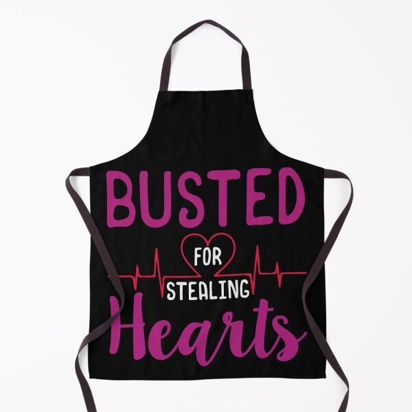 Item preview, Busted For Stealing Hearts Funny Valentine's Day 2022 designed and sold by mohalaz.