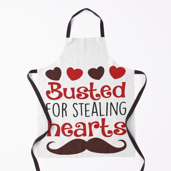 Item preview, Busted For Stealing Hearts Happy Valentine's Day designed and sold by mohalaz.