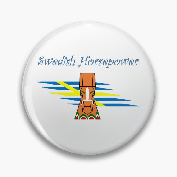 Artikelvorschau, Schwedische Pferdestärken Dala Gesicht und Windfahne entworfen und verkauft von HighCountry2021.