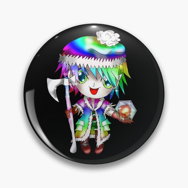 Item preview, Rainbow elf barbarian  designed and sold by CuisineCat.
