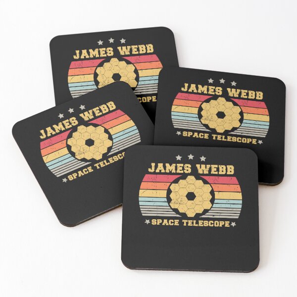 Item preview, James Webb Space Telescope Retro Lines designed and sold by ZavageDesigns.