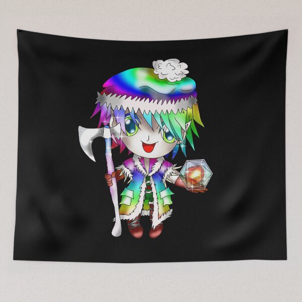 Item preview, Rainbow elf barbarian  designed and sold by CuisineCat.