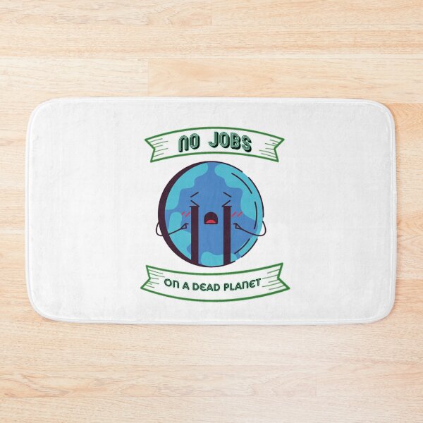 Item preview, No Jobs On A Dead Planet Funny eco unisex T-shirt. designed and sold by Sloyar.