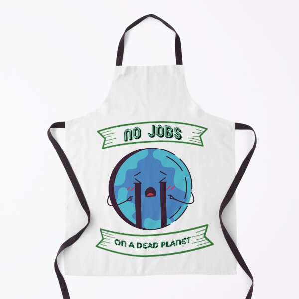 Item preview, No Jobs On A Dead Planet Funny eco unisex T-shirt. designed and sold by Sloyar.
