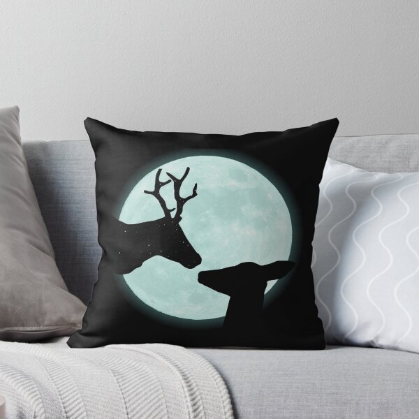 Item preview, deer couple in the moonlight designed and sold by UserNice.