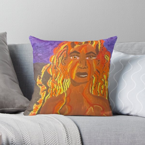 The Elements: Fire Throw Pillow