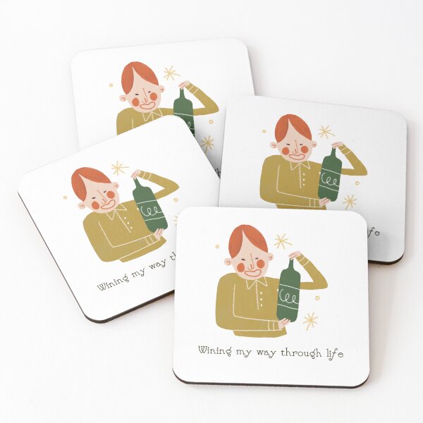 Item preview, Wining my way through life designed and sold by Aviksha.