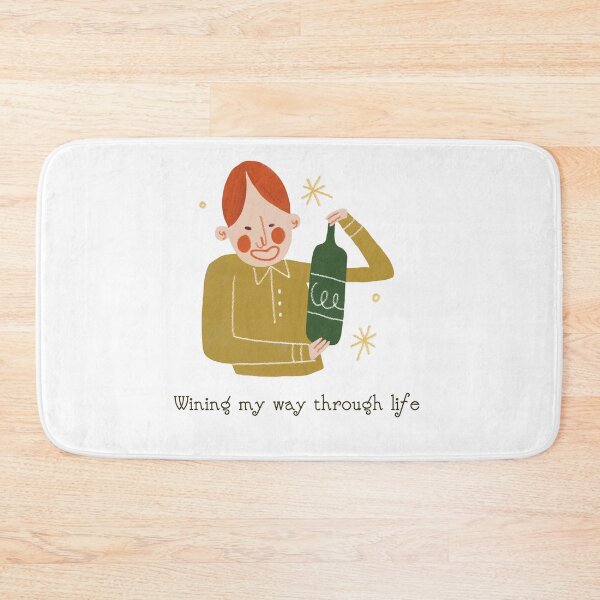 Item preview, Wining my way through life designed and sold by Aviksha.