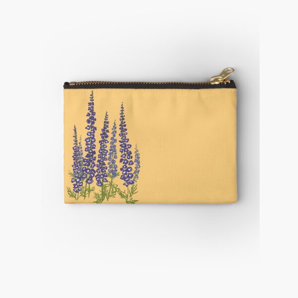 Item preview, Larkspurs Drawing - larkspur bluebell floral illustration designed and sold by rachelhirst.