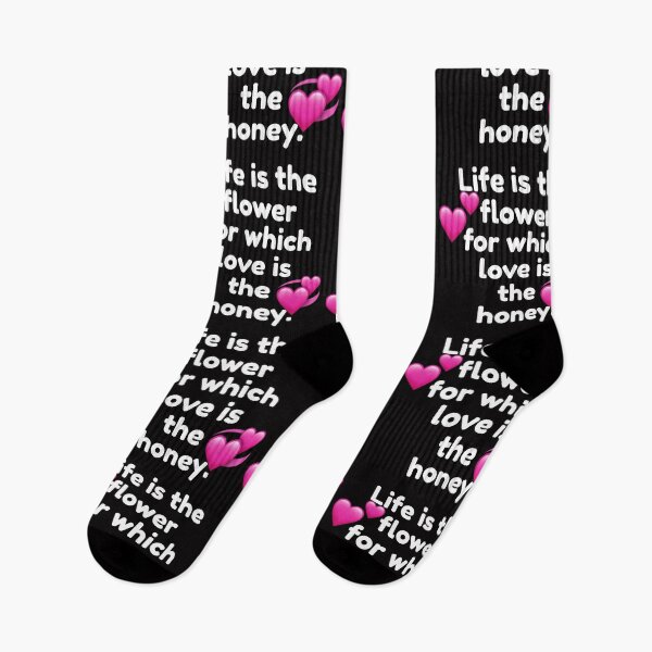 Artikelvorschau, Das Leben ist die Blume, für die die Liebe der Honig ist entworfen und verkauft von Happy-Child.