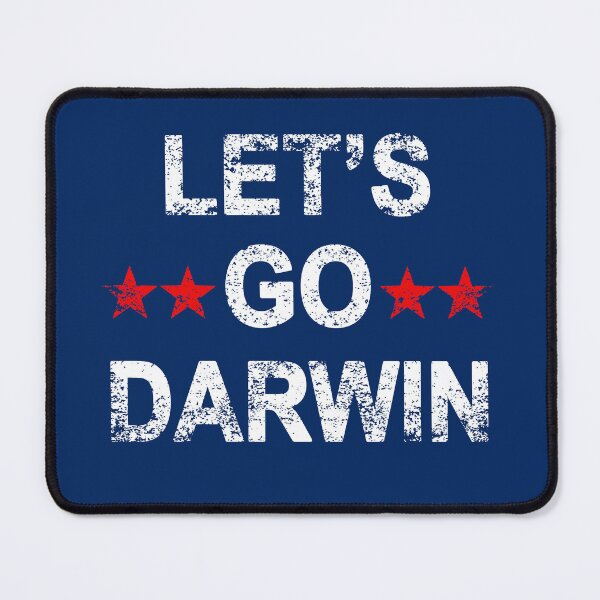 Item preview, LET'S GO DARWIN Funny Sarcastic Vintage Distressed designed and sold by LoveAndDefiance.