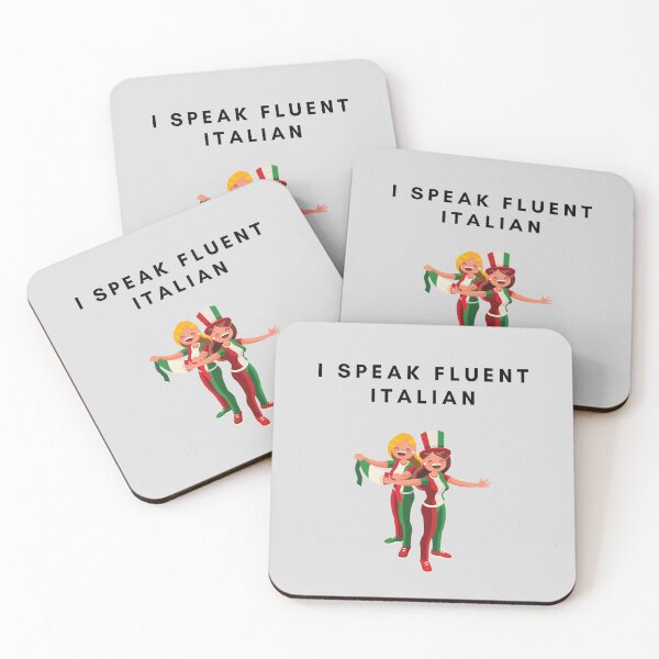 Item preview, I speak fluent italian funny designed and sold by ZAKARIA-TCH.