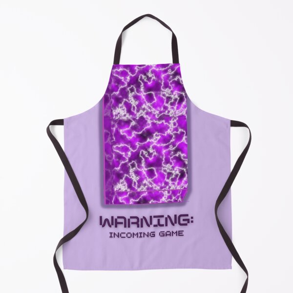 Item preview, WARNING: Incoming Game (Purple Background) designed and sold by SillyFun.