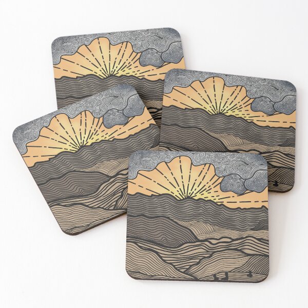 Item preview, Zabriskie Point Death Valley National Park designed and sold by WalkSimplyArt.