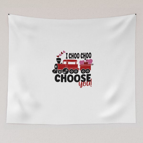 Item preview, Kids I Choo Choo Choose You Valentines Day Train Toddler Boys T-Shirt designed and sold by Awesigns.