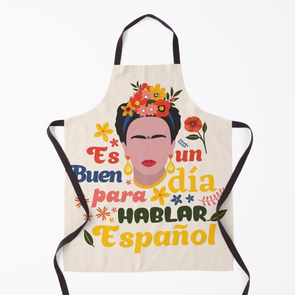 Item preview, Floral Frida Kahlo "It's a good day to speak Spanish" for Spanish Teacher, Spanish Class or Hispanic Heritage Month. designed and sold by CarolsClassroom.