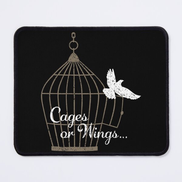 Item preview, Cages or Wings... designed and sold by HeroesInSpace.
