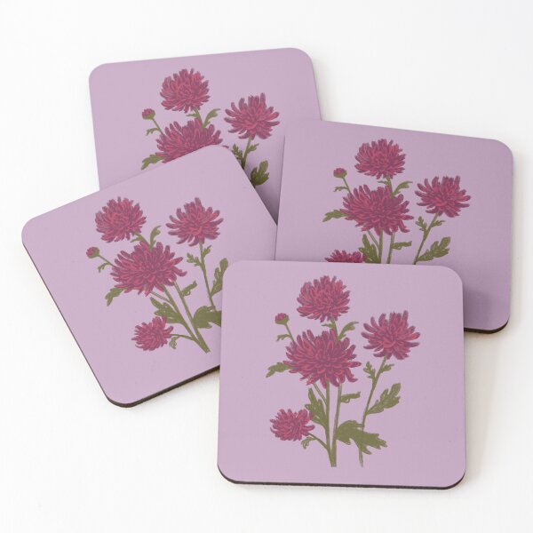 Item preview, Chrysanthemum Drawing - chrysanthemums / mums floral illustration designed and sold by rachelhirst.